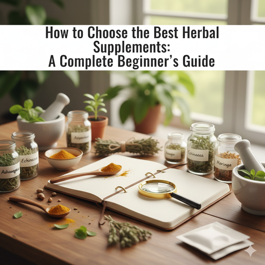 How to Choose the Best Herbal Supplements: A Complete Beginner’s Guide