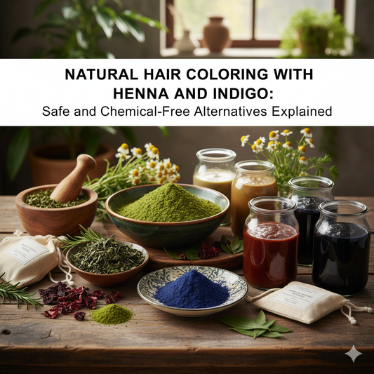 Natural Hair Coloring with Henna and Indigo: Safe and Chemical-Free Alternatives Explained