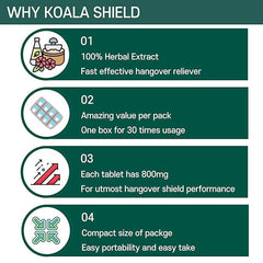 KOALA SHIELD Anti Hangover Tablets